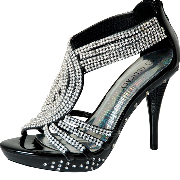 Fabulous Delicacy-07 Women's Platform Sandals.black. - Picture 3 of 7